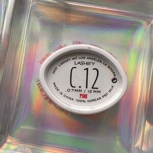 LASHIFY C.12 Pink Lashes